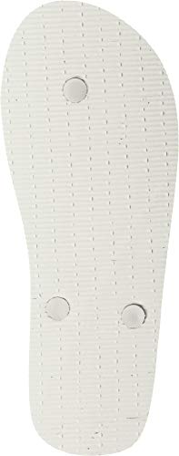 Cressi Beach Flip Flops Chanclas de Playa Unisex para Adultos, Blanco (Weiß), 35 EU