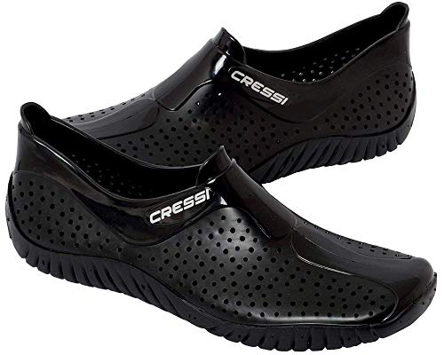 Cressi Water Shoes Escarpines, Unisex Adulto, Negro, 42 EU