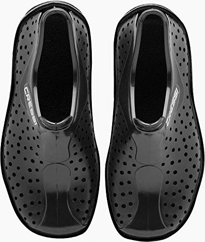 Cressi Water Shoes Escarpines, Unisex Adulto, Negro, 42 EU