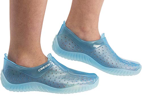 Cressi Water Shoes Kids Escarpines para Todo Tipo de Deportes Acuáticos Juventud Unisex, Azul (Aquamarina), 33/34 EU