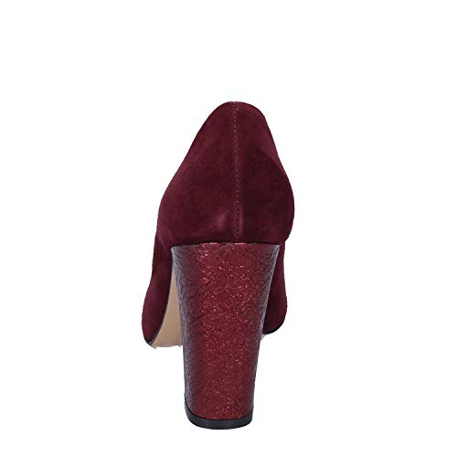 CRISPI Zapatos de salón Mujer Gamuza borgoña 35 EU