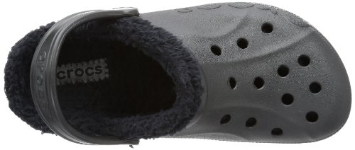 Crocs Baya Lined, Unisex Adulto Zueco, Negro (Black/Black), 43-44 EU