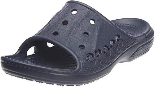 Crocs Baya Slide, Unisex Adulto Sandalia, Azul (Navy), 39-40 EU