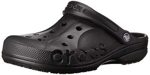 Crocs Baya, Zuecos Unisex Adulto, Black, 38/39 EU