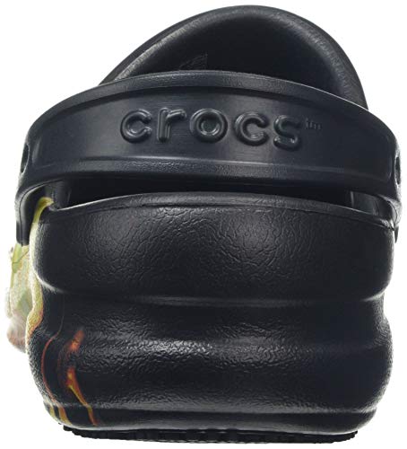 Crocs Bistro Graphic Clog, Unisex Adulto Zueco, Negro (Black), 41-42 EU