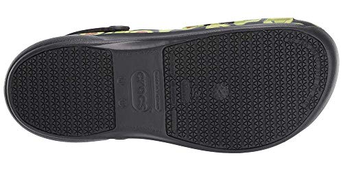 Crocs Bistro Graphic Clog, Unisex Adulto Zueco, Negro (Black), 41-42 EU