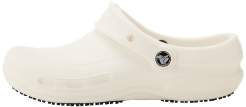 Crocs Bistro, Zuecos Unisex Adulto, Blanco (White), 37/38 EU