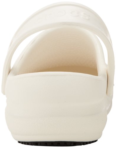 Crocs Bistro, Zuecos Unisex Adulto, Blanco (White), 37/38 EU