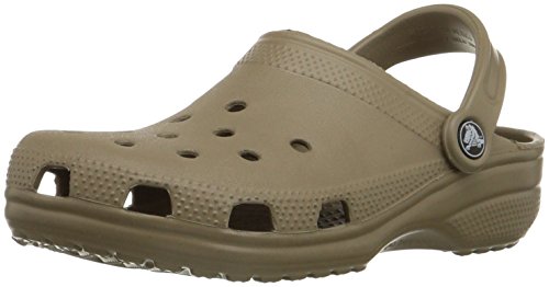 Crocs Classic Clog Zuecos Unisex Adulto Marrón (Khaki 260) 43-44