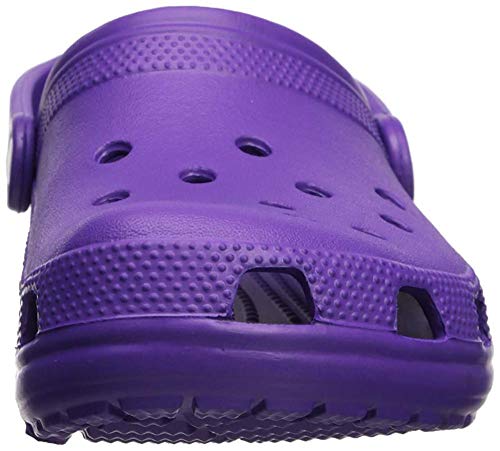 Crocs Classic Clog Zuecos Unisex Adulto Morado (Neon Purple 518) 36-37