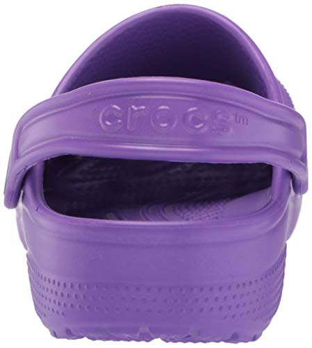 Crocs Classic Clog Zuecos Unisex Adulto Morado (Neon Purple 518) 42-43