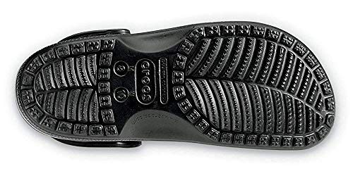 Crocs Classic Clog Zuecos Unisex Adulto Negro (Black 001) 42-43