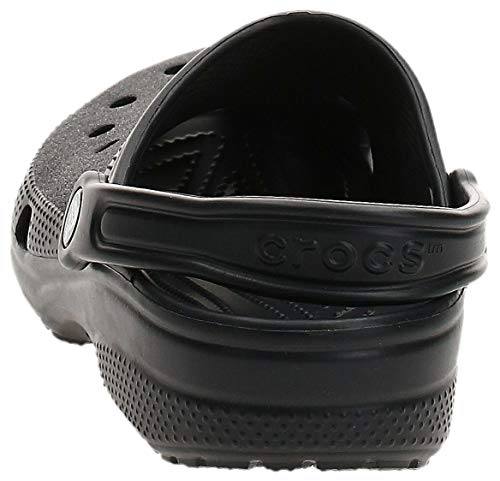 Crocs Classic Clog Zuecos Unisex Adulto Negro (Black 001) 43-44