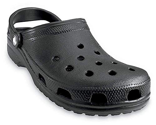 Crocs Classic Clog Zuecos Unisex Adulto Negro (Black 001) 43-44