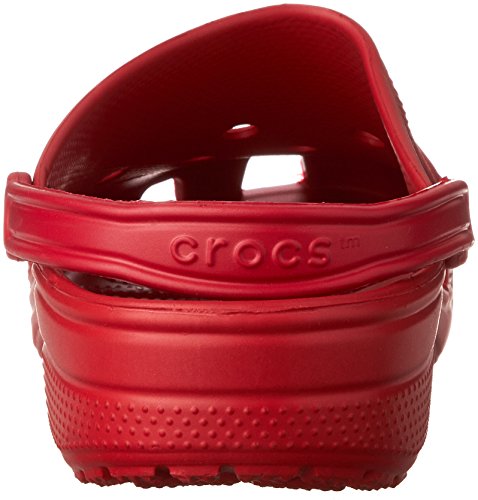 Crocs Classic Clog Zuecos Unisex Adulto Rojo (Pepper 6EN) 42-43
