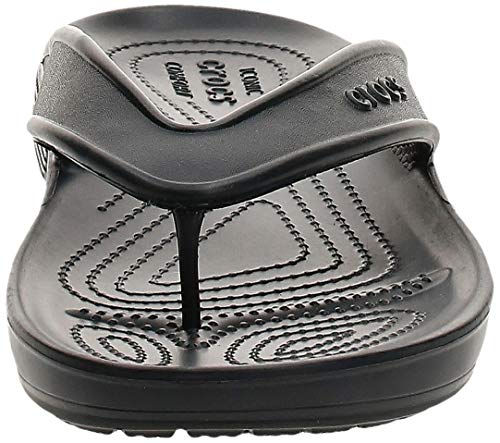 Crocs Classic II Flip, Chanclas Unisex Adulto, Negro (Black 001), 39/40 EU