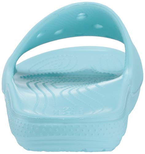 Crocs Classic Slide, Sandalias de Punta Descubierta Hombre, Azul (Ice Blue 4o9), 38/39 EU