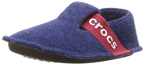 Crocs Classic Slipper K, Zapatillas de estar por casa, Unisex Niños, Azul (Cerulean Blue), 25-26 EU