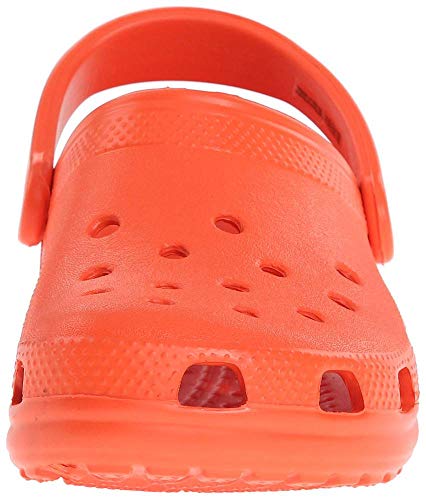 Crocs Classic U Zuecos con Correa Trasera Unisex Adulto Naranja (Mandarina) 43-44
