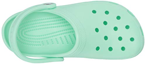 Crocs Classic U Zuecos con Correa Trasera Unisex Adulto Verde (Neo Mint) 38-39