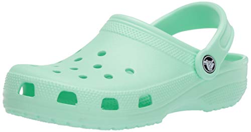 Crocs Classic U Zuecos con Correa Trasera Unisex Adulto Verde (Neo Mint) 38-39