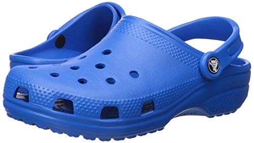 Crocs Classic Zuecos con Correa Trasera Unisex Adulto Bright Cobalt 46-47