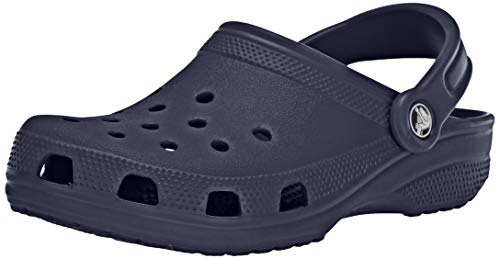 Crocs Classic Zuecos con Correa Trasera Unisex Adulto Navy 39-40