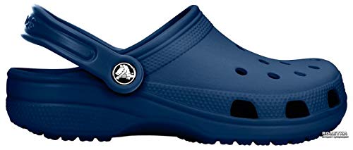 Crocs Classic Zuecos con Correa Trasera Unisex Adulto Navy 46-47