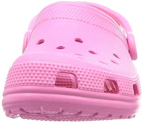 Crocs Classic Zuecos con Correa Trasera Unisex Adulto Pink Lemonade 39-40