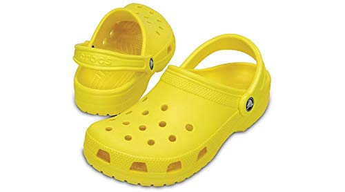 Crocs Classic Zuecos Unisex Adulto Lemon 42-43