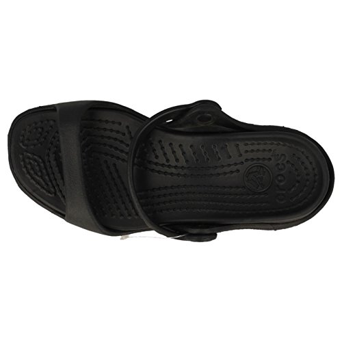 Crocs Cleo, Sandalias de Punta Descubierta para Mujer, Negro Black 060, 36/37 EU