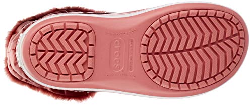 Crocs Crocband Boot Women, Botas para Nieve para Mujer, Blossom/Blossom, 24 EU