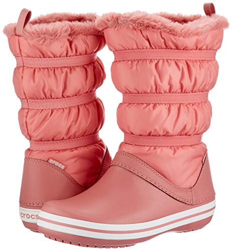 Crocs Crocband Boot Women, Botas para Nieve para Mujer, Blossom/Blossom, 24 EU