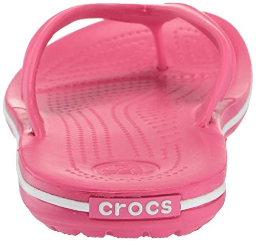 Crocs Crocband Flip, Unisex Adulto, Rosa (Paradise Pink/White), 39/40 EU