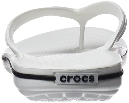 Crocs Crocband Flip, Unisex Adulto, White, 37/38 EU
