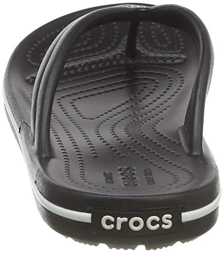 Crocs Crocband Flip W, Chanclas Mujer, Black, 36/37 EU