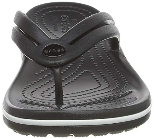 Crocs Crocband Flip W, Chanclas Mujer, Black, 36/37 EU