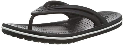 Crocs Crocband Flip W, Chanclas Mujer, Black, 36/37 EU