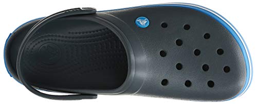 crocs Crocband U, Zuecos Unisex Adulto, Gris (Charcoal-Ocean), 42-43 EU