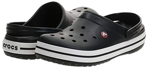 Crocs Crocband U, Zuecos Unisex Adulto, Negro (Black), 36-37 EU