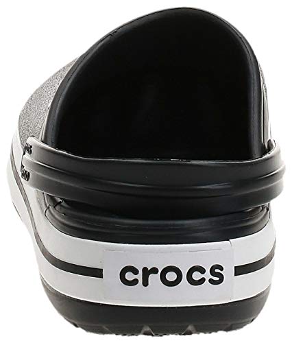 Crocs Crocband U, Zuecos Unisex Adulto, Negro (Black), 36-37 EU