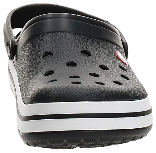 Crocs Crocband U, Zuecos Unisex Adulto, Negro (Black), 37-38 EU