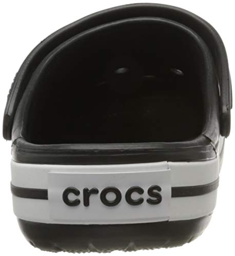 Crocs Crocband U, Zuecos Unisex Adulto, Negro (Black), 39-40 EU