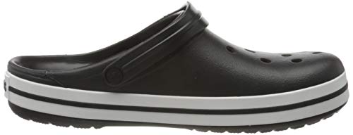 Crocs Crocband U, Zuecos Unisex Adulto, Negro (Black), 39-40 EU