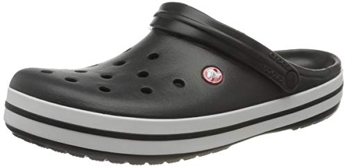 Crocs Crocband U, Zuecos Unisex Adulto, Negro (Black), 39-40 EU