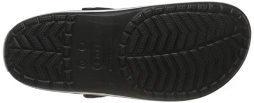 Crocs Crocband U, Zuecos Unisex Adulto, Negro (Black), 42-43 EU
