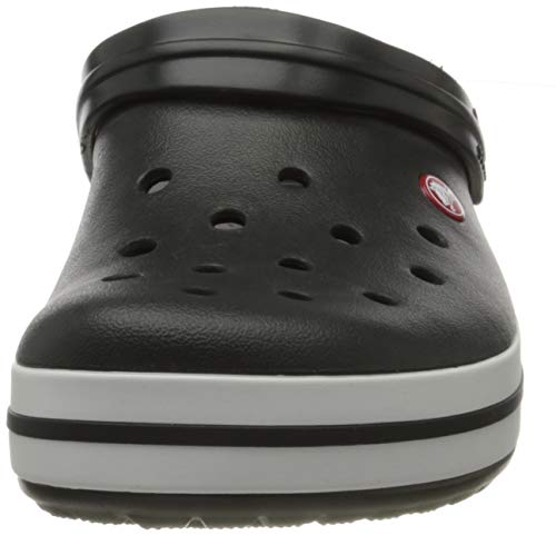 Crocs Crocband U, Zuecos Unisex Adulto, Negro (Black), 42-43 EU