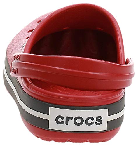 Crocs Crocband U, Zuecos Unisex Adulto, Rojo (Pepper), 36-37 EU