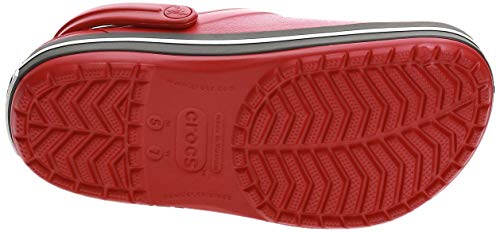Crocs Crocband U, Zuecos Unisex Adulto, Rojo (Pepper), 37-38 EU