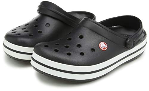 Crocs Crocband Unisex, Zuecos Adulto, Negro, 43/44 EU